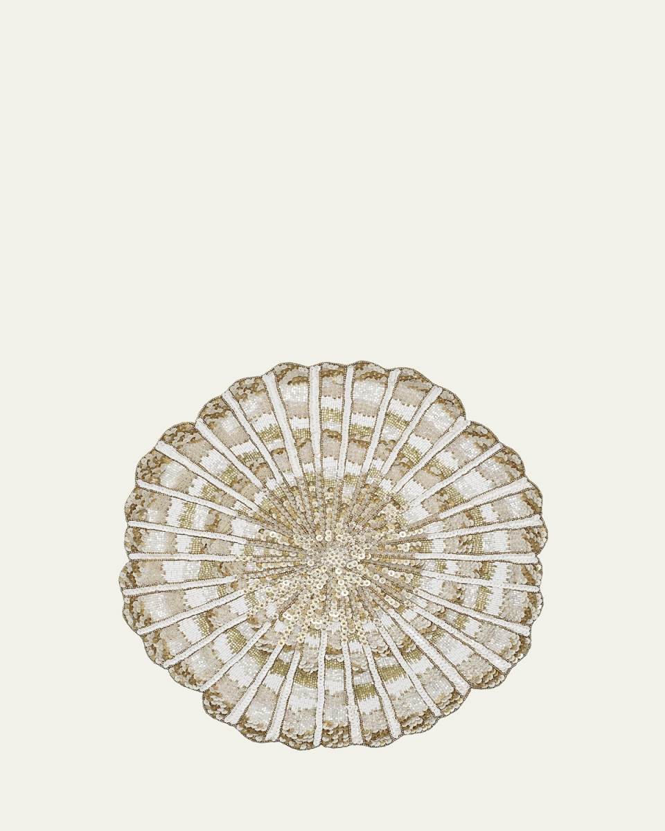 Nautilus Beaded Placemat